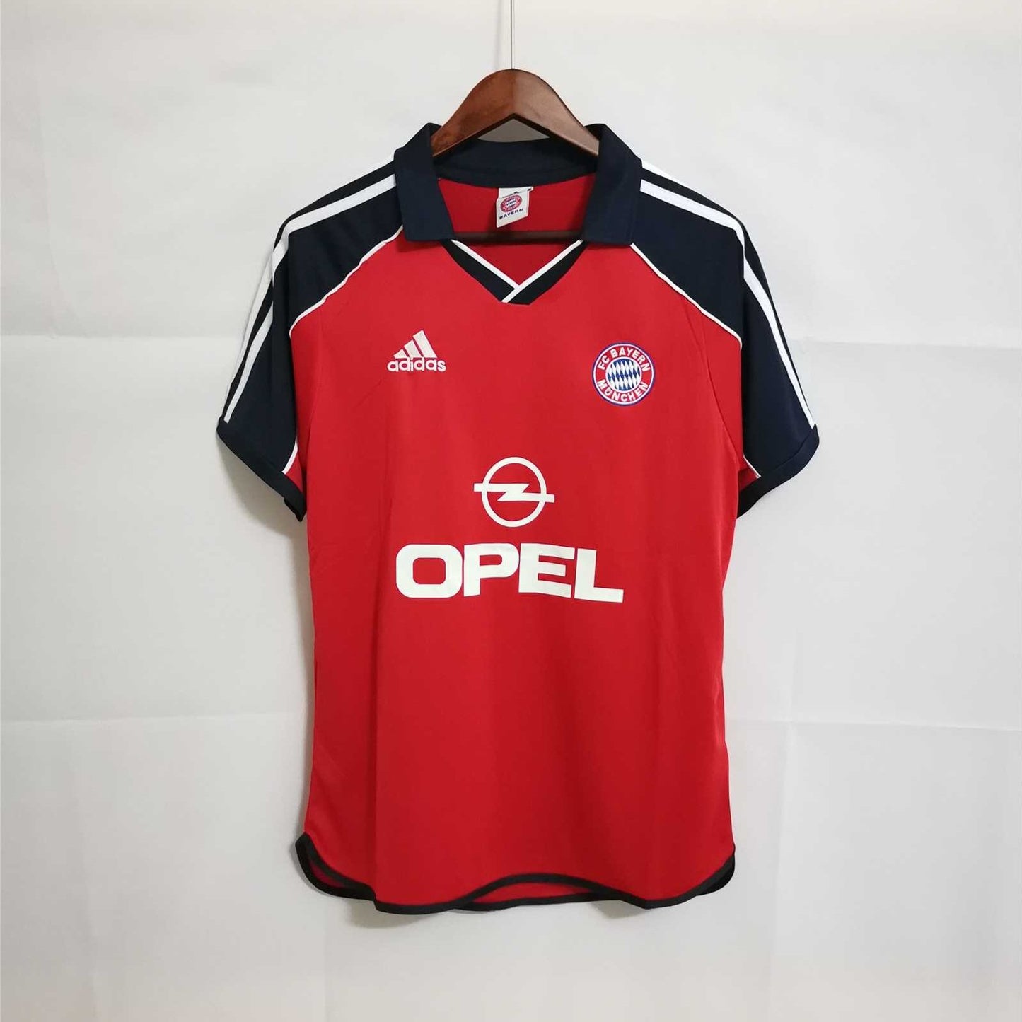 Camiseta 00-01 Bayer de munich